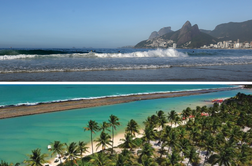 Praias brasileiras estão entre as melhores do mundo
