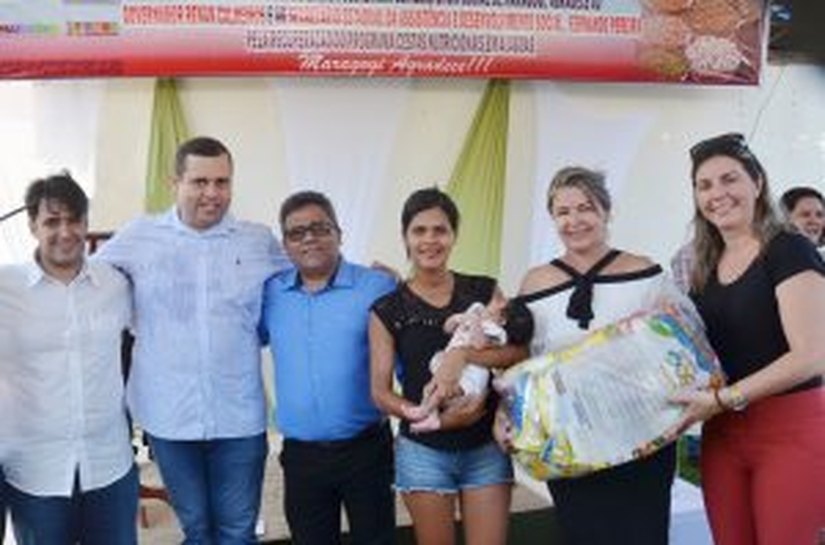 Maragogi: gestantes e nutrizes são contempladas com cestas nutricionais
