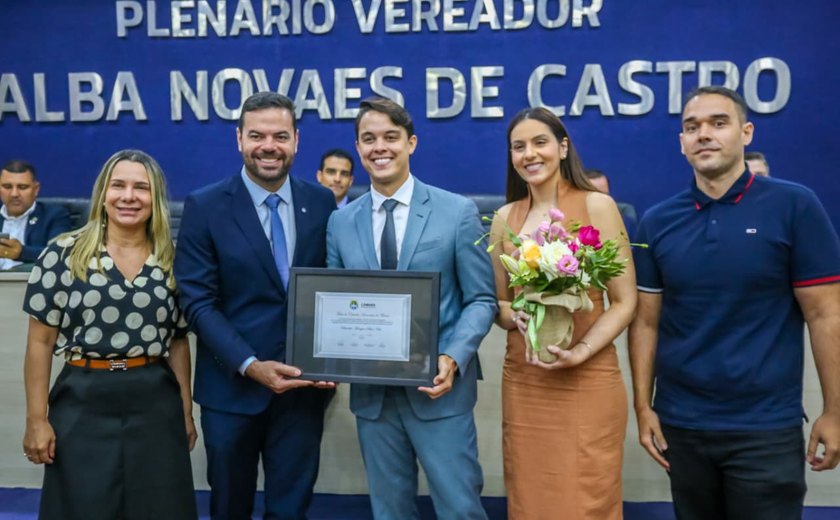 Vereador Brivaldo Marques é reconhecido como cidadão maceioense na Câmara Municipal