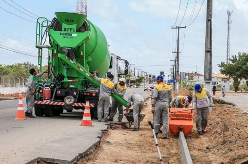 Recuperação da Avenida Cachoeira do Meirim segue dentro do cronograma