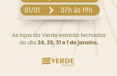 Confira os horários de funcionamento durante as festividades de final de ano