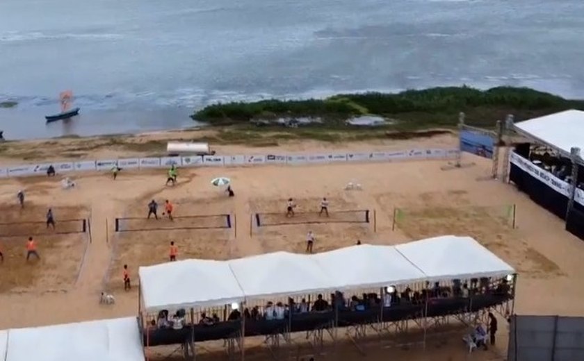 Orla de Penedo recebe segunda edição do Open Penedo de Beach Tennis