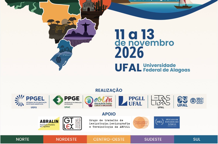 Congresso nacional pioneiro sobre Onomástica em Libras será realizado na Ufal