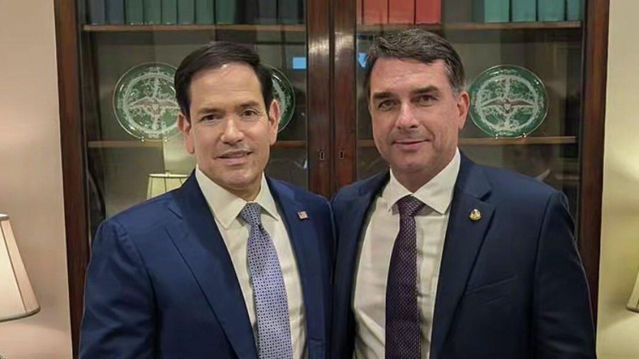 Marco Rubio diz em carta para Flávio Bolsonaro que manterá tarifas contra o Brasil
