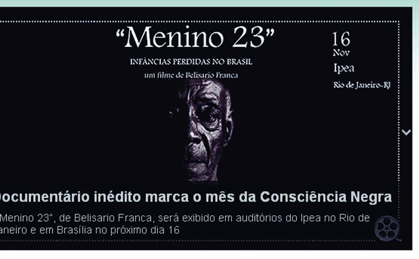 Documentário inédito marca o mês da Consciência Negra