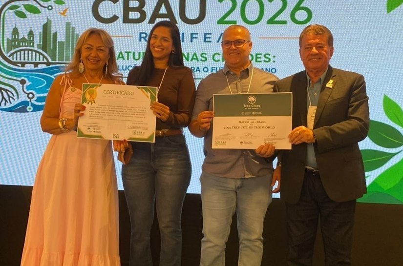 Maceió recebe duas certificações por ações de arborização urbana