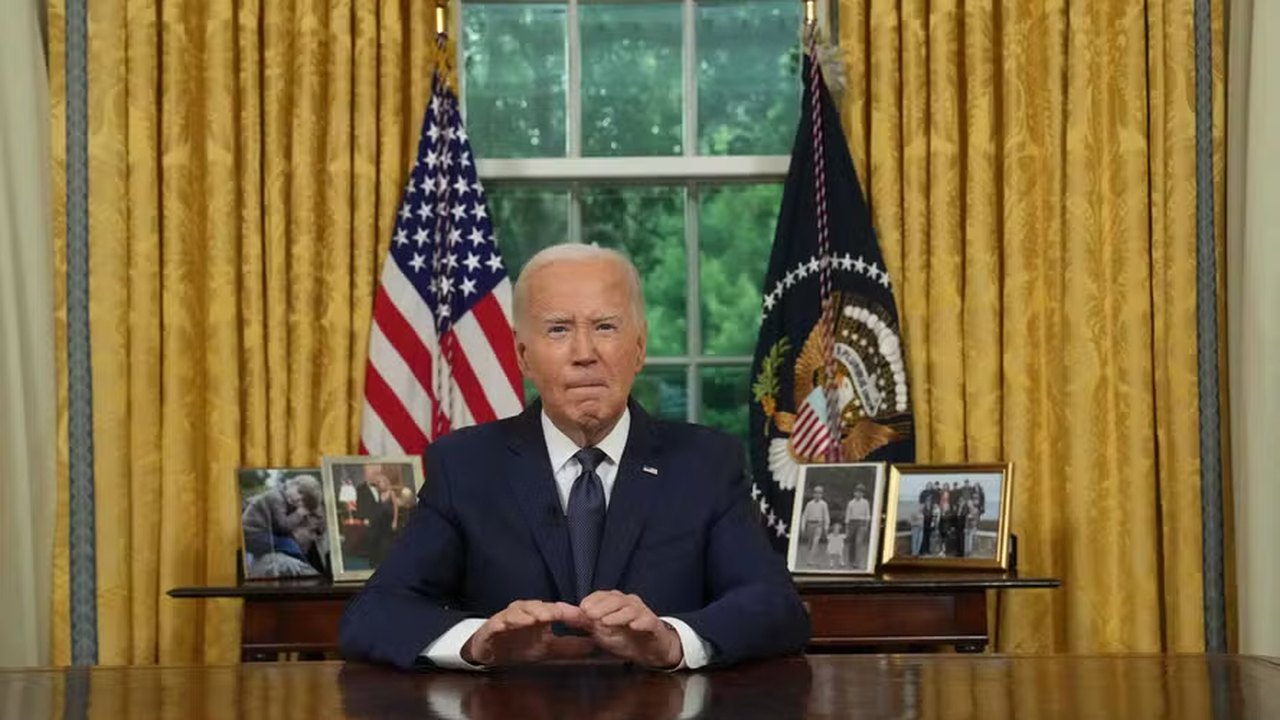 Durante discurso à nação, Biden pede que país 'evite o caminho da violência'