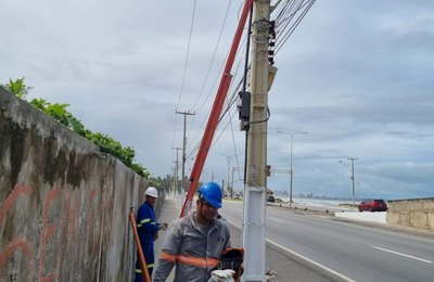 Sima reforça iluminação do Pontal da Barra para receber Campeonato de Surf