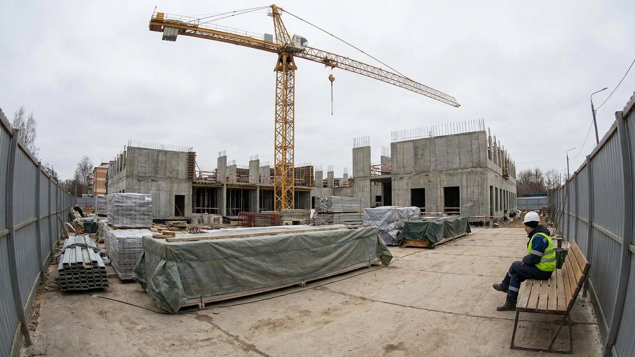 CNI aponta recuo no desempenho da indústria da construção