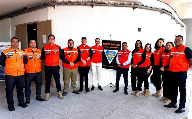 A equipe da Defesa Civil de Maceió concluiu o Curso Básico Teórico de Busca e Salvamento