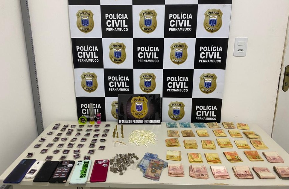 Polícia Civil de Pernambuco cumpre mandados contra organização investigada por tráfico, tortura e lavagem de dinheiro em Aracaju