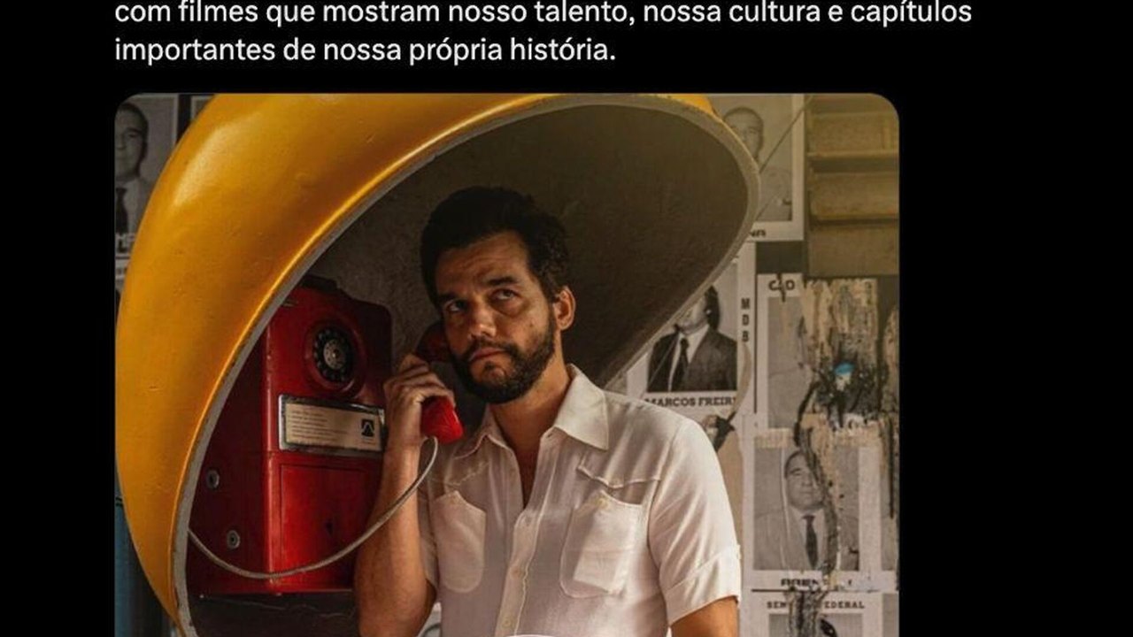 Lula celebra vitória do cinema brasileiro em Cannes: 'Dia de sentir ainda mais orgulho de ser brasileiro'