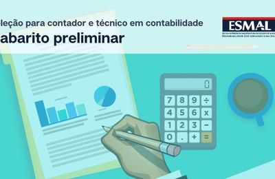 Confira gabarito preliminar da seleção para técnico de contabilidade e contador
