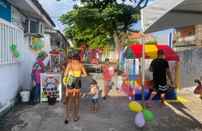 Unidade de Saúde no Prado promove ação para crianças da região