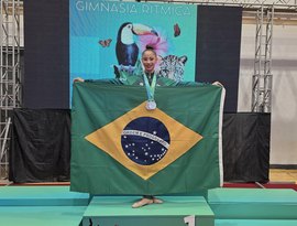 Com apoio da Selaj, atleta alagoana conquista cinco medalhas no Sul-Americano de Ginástica Rítmica