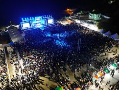 Praça Municipal de Eventos conta com aproximadamente 10 mil metros quadrados e será palco das principais atrações. Foto: Ascom Água Branca