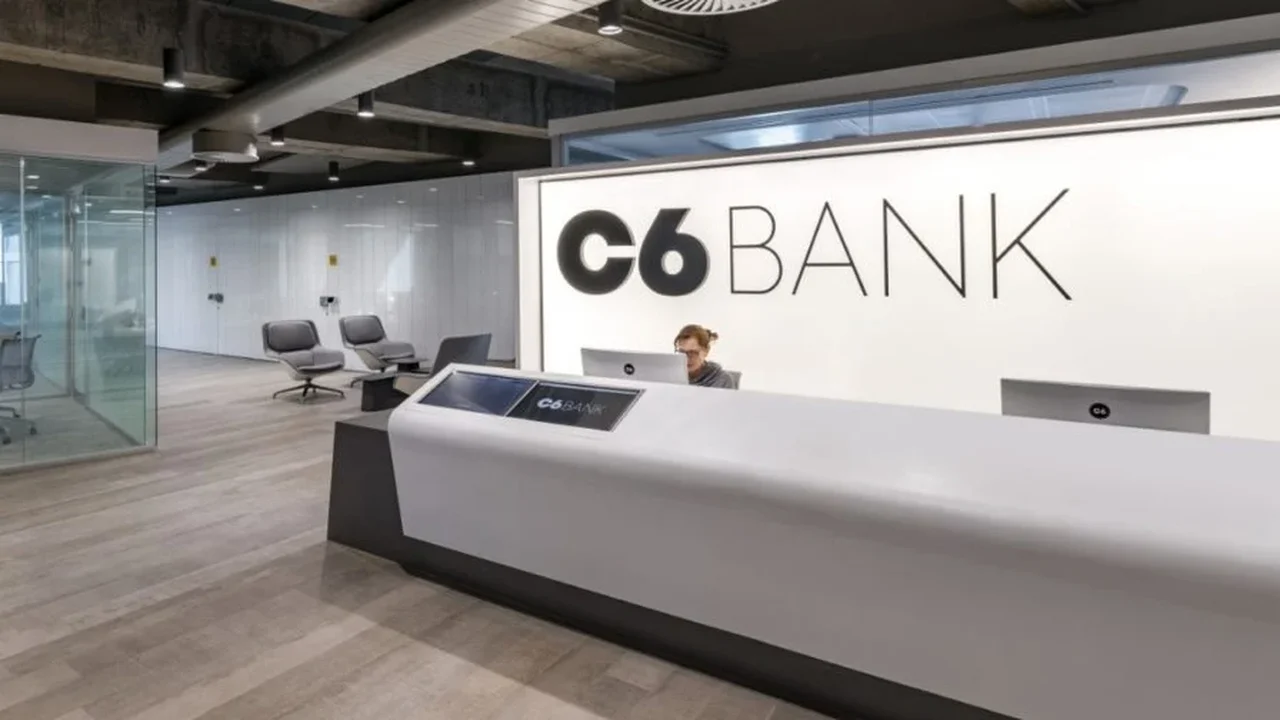 C6 Bank tem lucro de R$ 1,049 bi no 1º semestre e prevê ganho recorde para 2025