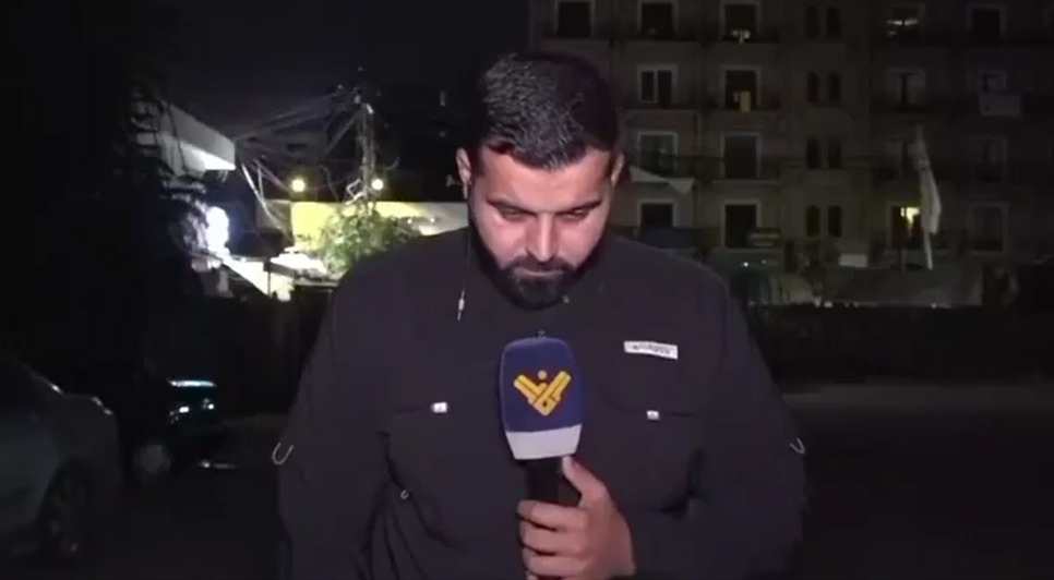 Jornalistas sobrevivem a bombardeio durante transmissão ao vivo no Líbano