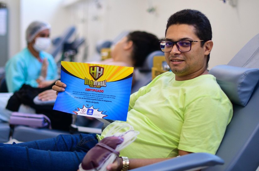 Hemoal promove primeira coleta externa de sangue do mês de outubro em Coruripe