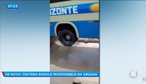 CRATERA ENGOLE ÔNIBUS