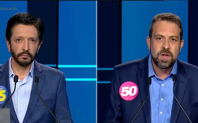 Começa debate da TV Globo entre Nunes e Boulos no 2º turno de SP