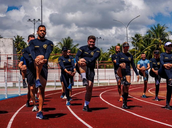 OPLIT realiza Teste de Aptidão Física com equipe operacional em Marechal Deodoro