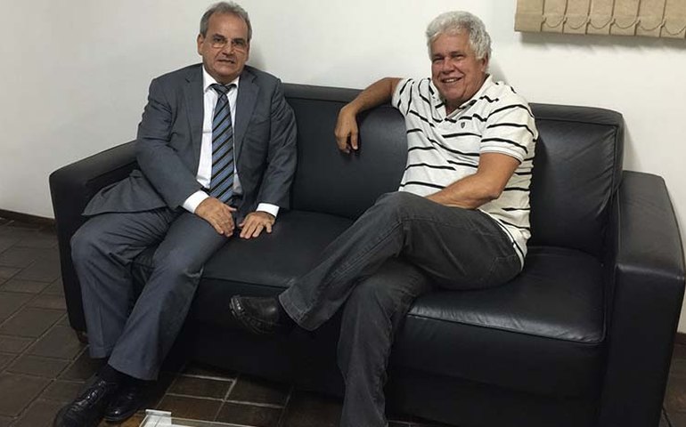 Maceió: Presidente do Tribunal de Contas visita secretário Nonô