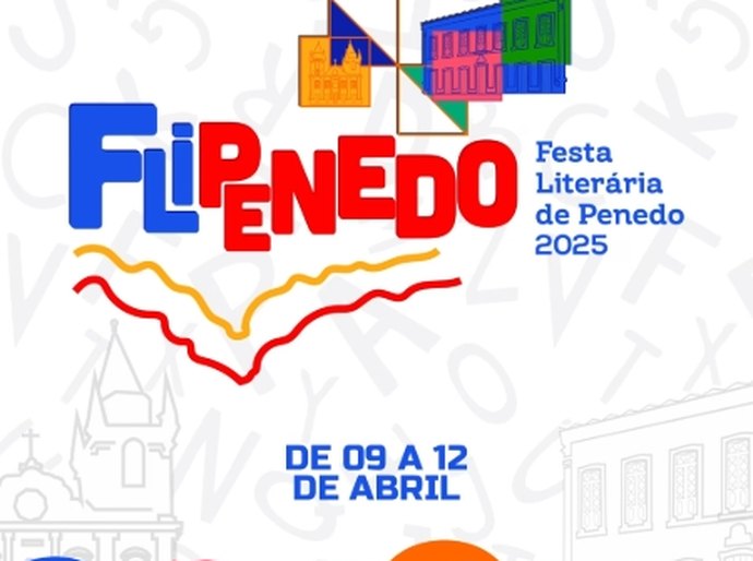 Quarta edição da FliPenedo acontece de 09 a 12 de abril