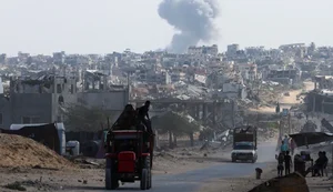 Ataques atingiram Khan Younis, no sul da Faixa de Gaza