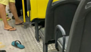 Passageira é baleada durante assalto a ônibus em Aracaju / Foto: Foto: Reprodução/Portal A8SE