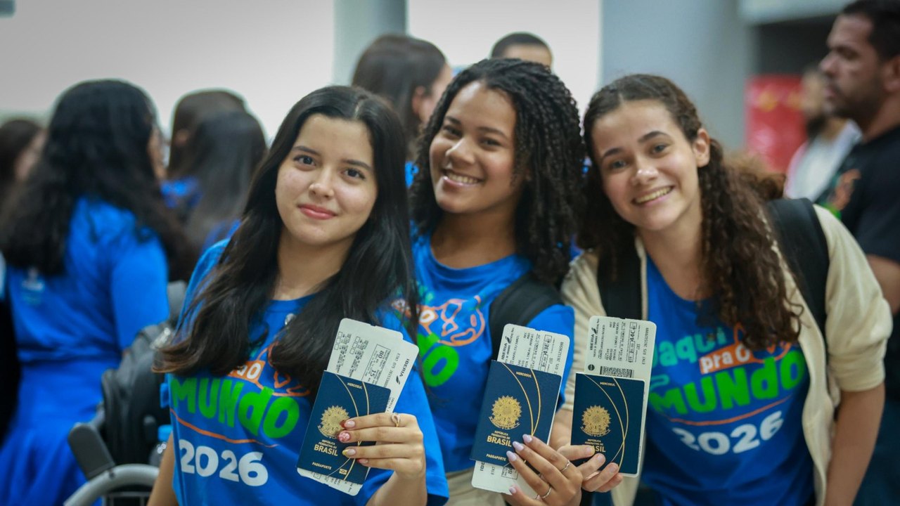 Programa Daqui Pra o Mundo tem inscrições abertas até o dia 8 de julho