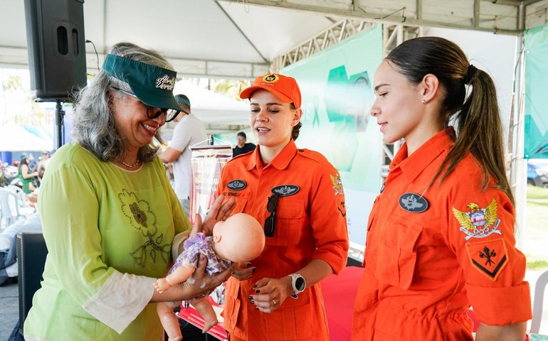Corpo de Bombeiros integra campanha de prevenção de acidentes e doenças ocupacionais