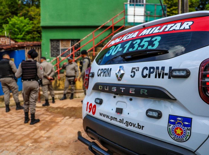 Policia Militar prende suspeito de participação em tripla tentativa de homicídio no Tabuleiro
