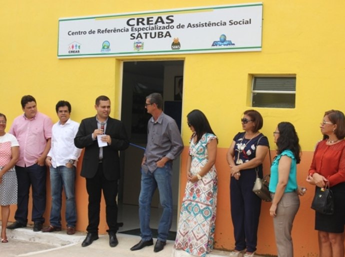 Rede socioassistencial é fortalecida com inauguração de Creas em Satuba