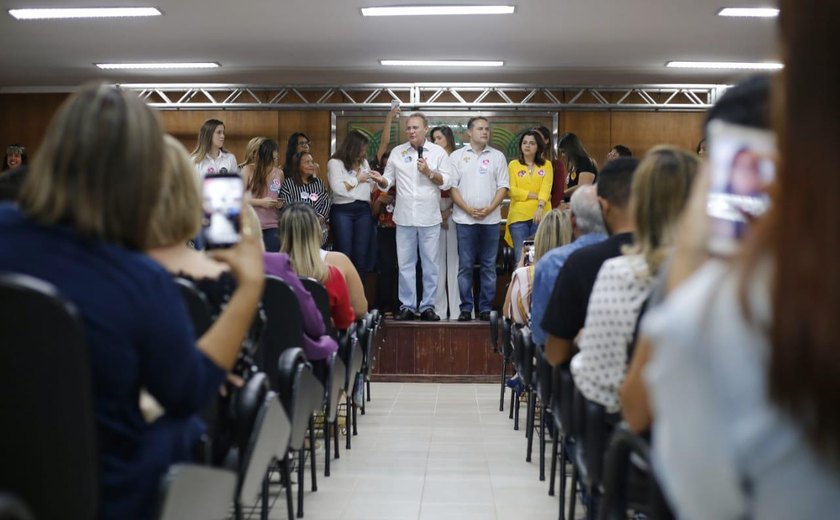 Mulheres alagoanas demonstram apoio à reeleição de Renan Calheiros ao Senado
