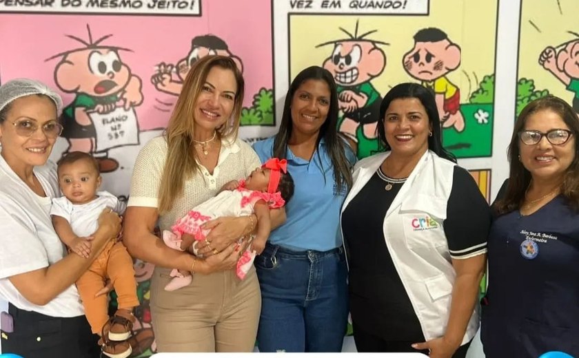 Assistência Social de Major Izidoro promove encontro do Projeto do Ventre ao Berço