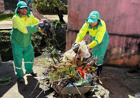 Maceió recolhe mais de 200 mil toneladas de lixo em 2025 e reforça combate ao descarte irregular