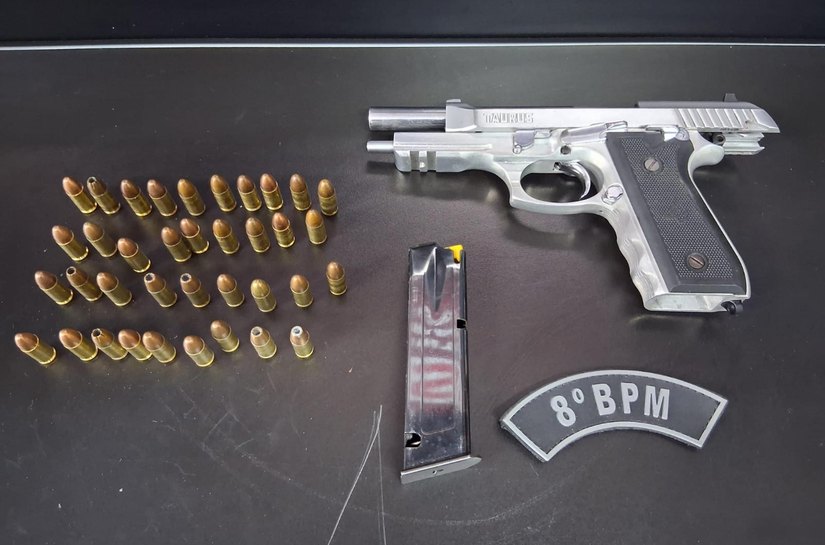 PM flagra tráfico no Sertão e apreende arma durante cumprimento de mandado em Rio Largo