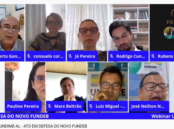 Aliada a representantes da educação e outras lideranças políticas, Jó Pereira pede votação urgente do novo Fundeb
