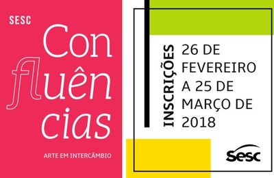 Sesc Confluências abre inscrições para 2018