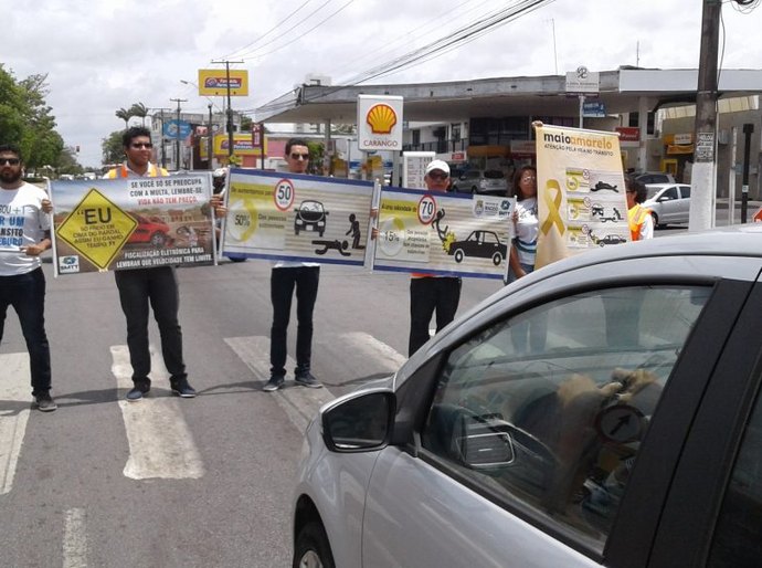 SMTT de Maceió inicia ação educativa sobre a fiscalização eletrônica