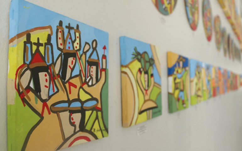 Últimos dias da exposição “Tons Pastéis”, de Ricardo Alves, no Mupa