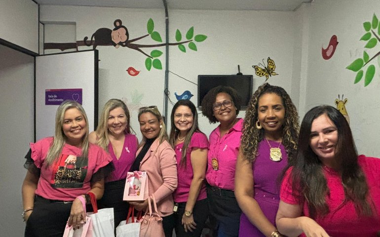 Polícia Civil realiza evento do Outubro Rosa no Code, em Maceió