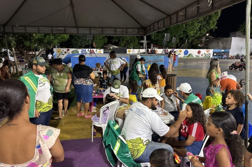 Tenda Sustentável: Alurb leva serviços e lazer para moradores do Osman Loureiro