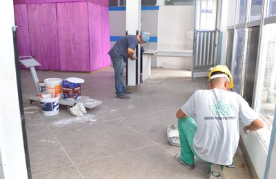 Governo inicia obras de revitalização na estrutura física do HGE; também serão adquiridos novos equipamentos