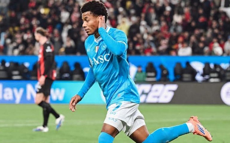 David Neres marca, Napoli vence Milan e está na final da Supercopa da Itália