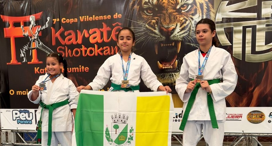 Arapiraquense Vitória celebra mais um título na carreira na 7ª Copa Vilelense de Karatê