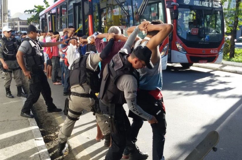 Operação Coletivo Seguro é desencadeada na parte baixa de Maceió