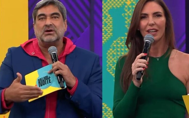 'Melhor da Noite': Zeca Camargo e Glenda Kozlowski estreiam programa com homenagem a Faustão