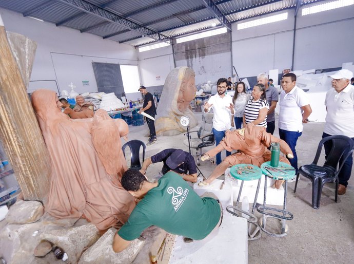 Primeira etapa da Via Sacra de Palmeira dos Índios será entregue no dia 29 de março